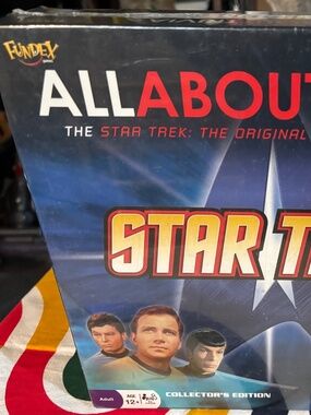 STAR TREK ALL ABOUT TRIVIA Original Series Game Collector's Edition UNOPENED